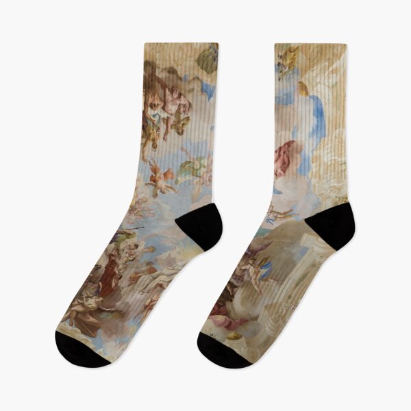 Item preview, Ceiling Fresco Altenburg Abbey Mural Baroque Painting - The Harmony of Religion and Science designed and sold by Onodera.