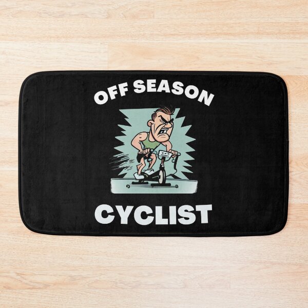 Item preview, Funny spin, funny indoor cycling design 3 - OFF SEASON CYCLIST designed and sold by TourDePassion.