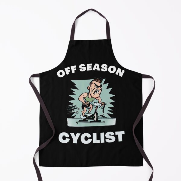 Item preview, Funny spin, funny indoor cycling design 3 - OFF SEASON CYCLIST designed and sold by TourDePassion.