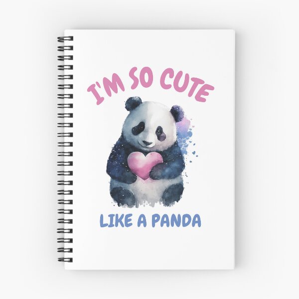Item preview, I'm so cute like a panda designed and sold by BajoTShop.