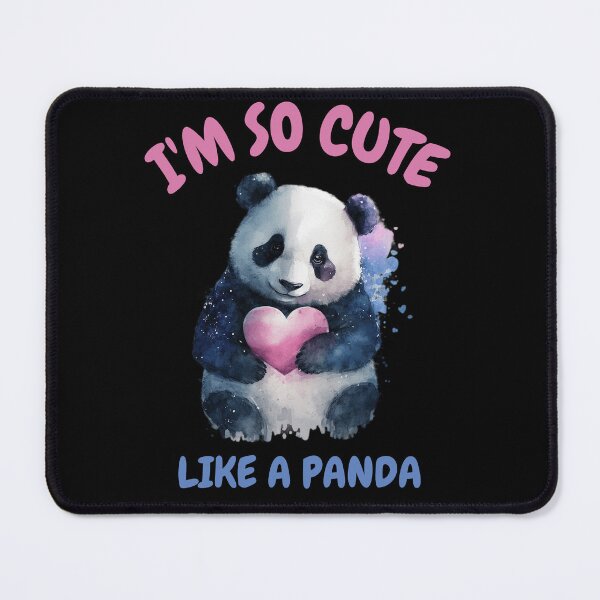 Item preview, I'm so cute like a panda designed and sold by BajoTShop.