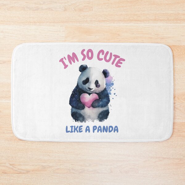 Item preview, I'm so cute like a panda designed and sold by BajoTShop.