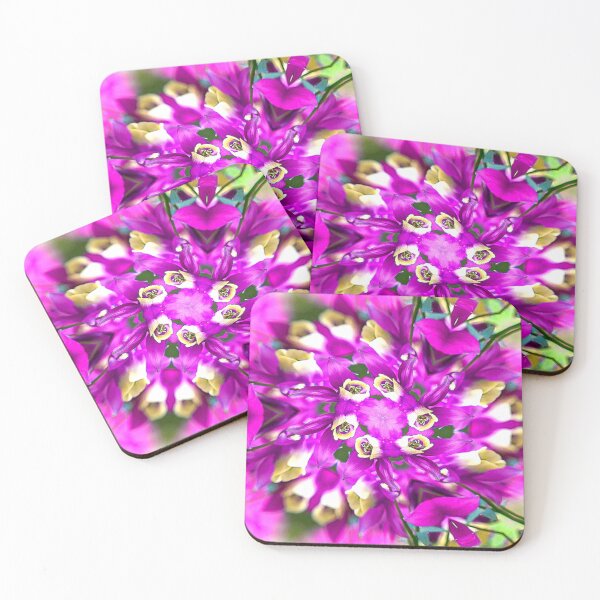 Item preview, Pink Columbine Flower designed and sold by Patternflower.