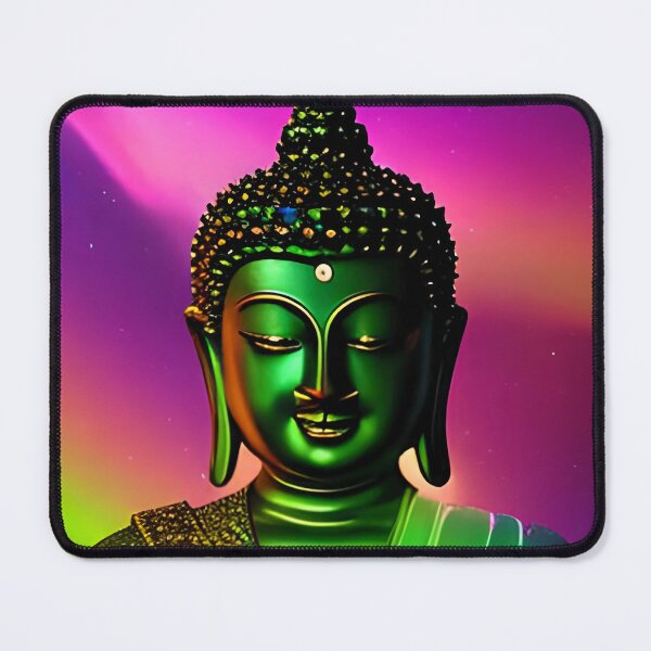 Item preview, Buddha Colorful with Neon Lights designed and sold by GeorgiosT.