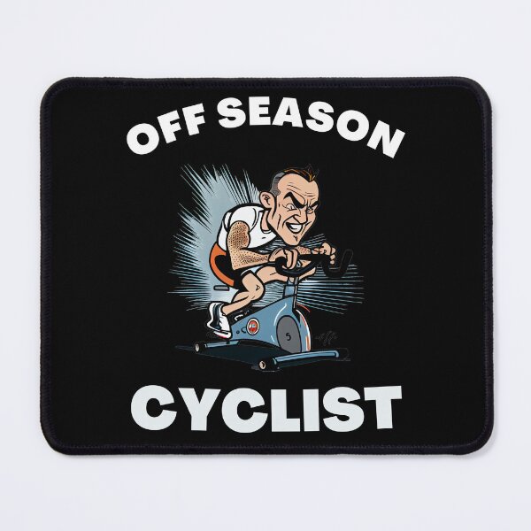 Item preview, Funny spin, funny indoor cycling design 6 - OFF SEASON CYCLIST designed and sold by TourDePassion.