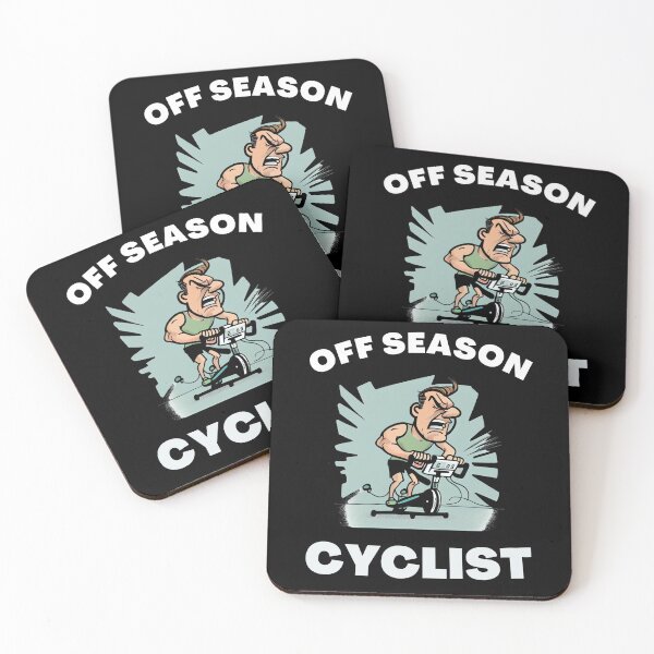 Item preview, Funny spin, funny indoor cycling design 7 - OFF SEASON CYCLIST designed and sold by TourDePassion.