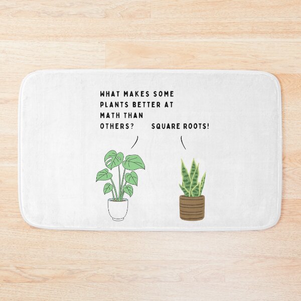 Item preview, Plant joke - What makes some plants better at math than others? (colour) designed and sold by ani-eni.