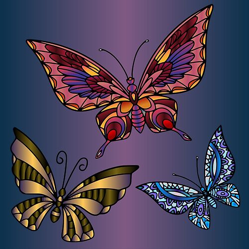 Butterflies 237 (Style:2)