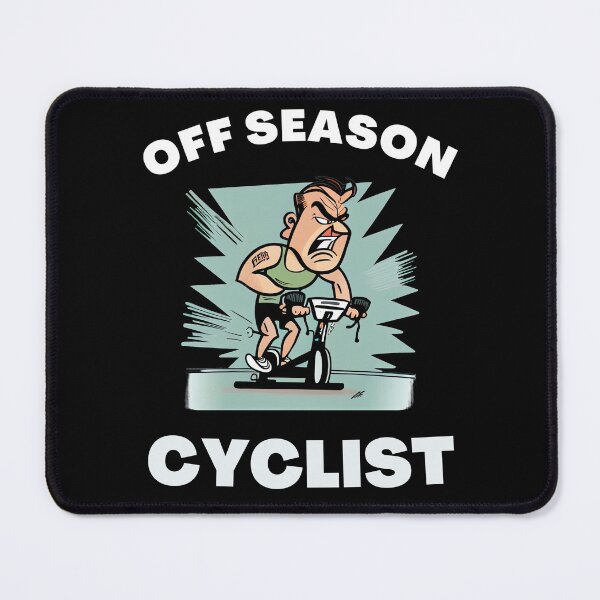 Item preview, Funny spin, funny indoor cycling design 8 - OFF SEASON CYCLIST designed and sold by TourDePassion.