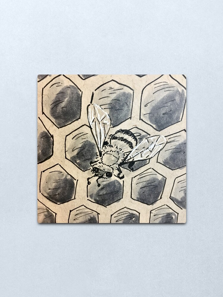 Alternate view of The Hive Metal Print