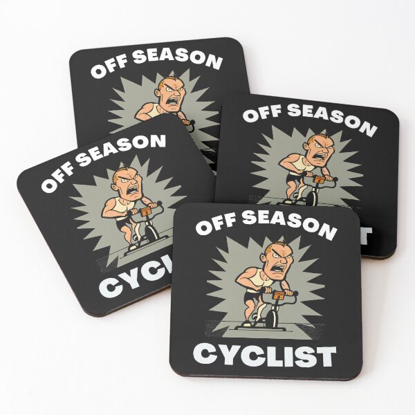 Item preview, Funny spin, funny indoor cycling design 1 - OFF SEASON CYCLIST designed and sold by TourDePassion.