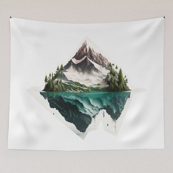 Item preview, floating mountain designed and sold by Kadhaf.