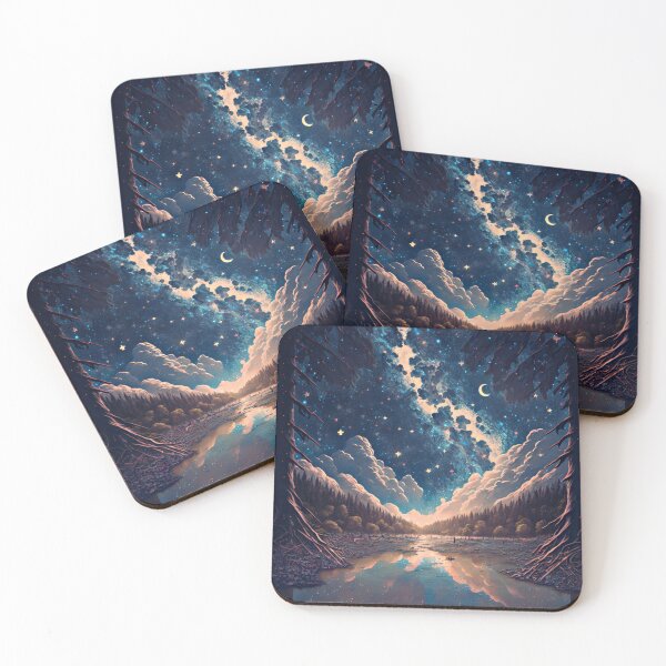 Item preview, Starry landscape #1 designed and sold by PREARTE.
