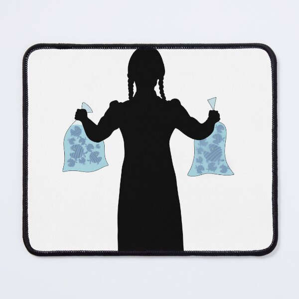 Item preview, Wednesday with Piranhas designed and sold by Freebirdstudioz.