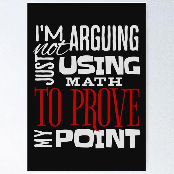 Math Is Hard So Is Life Get Over It Poster for Sale by ThreadzHero