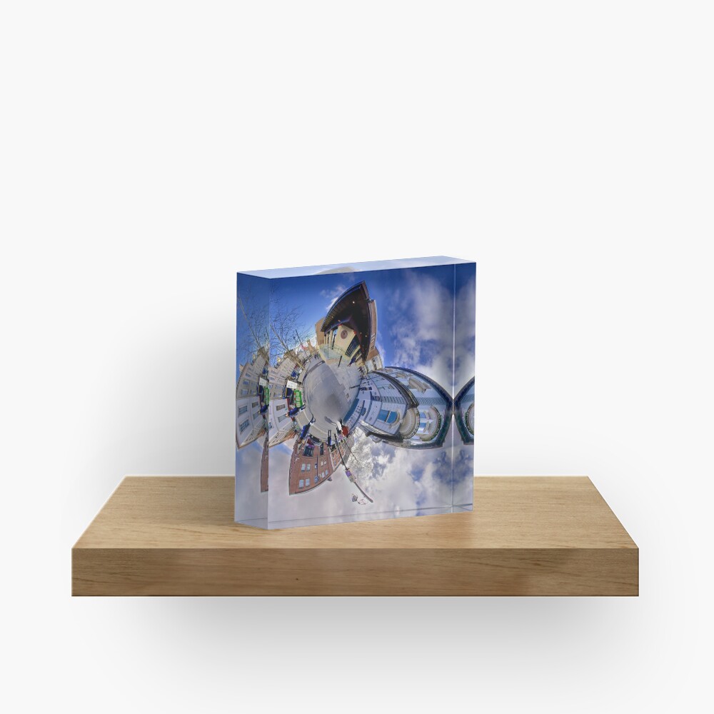 Shipquay Street Panorama - Spring 2014 Acrylic Block