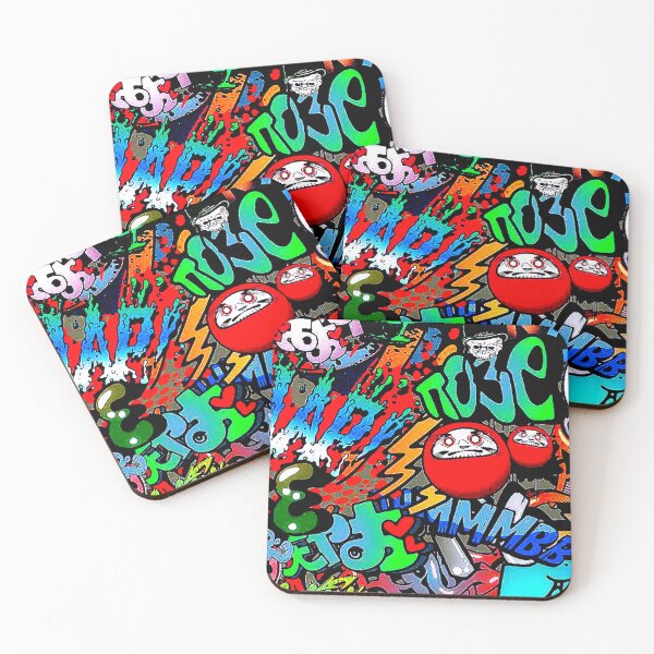 Item preview, Graffiti stickerbomb  designed and sold by redDottyDesign.
