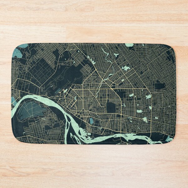 Item preview, N'Djamena City Map of Chad - Summer designed and sold by deMAP.