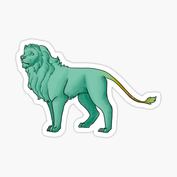 Art Institute Lion Sticker