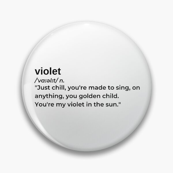 Item preview, Violet by Daniel Caesar designed and sold by RapLyricsStore.