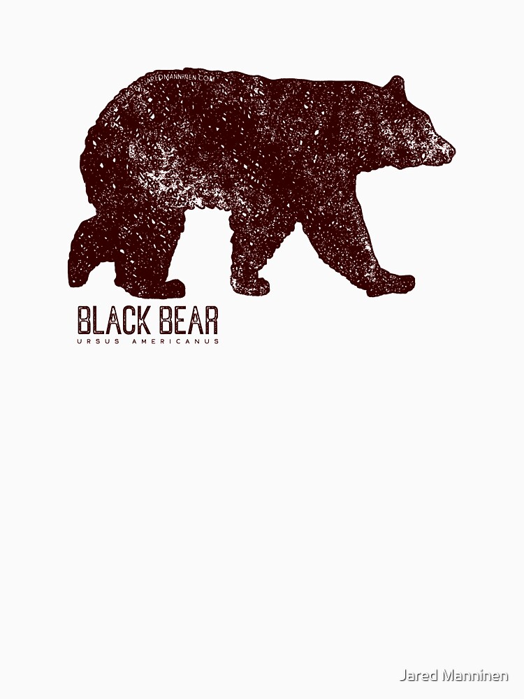 Black Bear Walking by JaredManninen