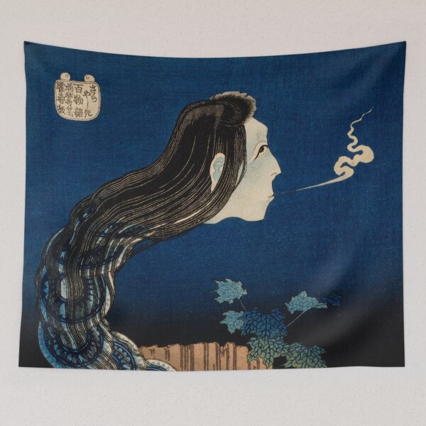 Item preview, The Mansion of the Plates by Katsushika Hokusai designed and sold by ArchivedRecord.