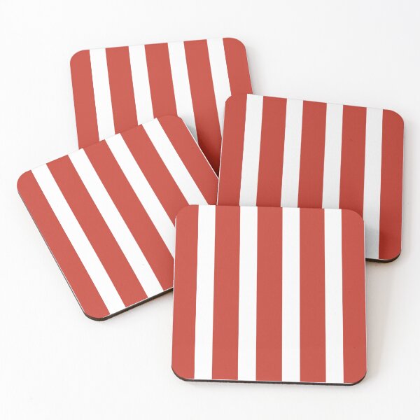 Item preview, Stripes Red and White designed and sold by KleineStar.