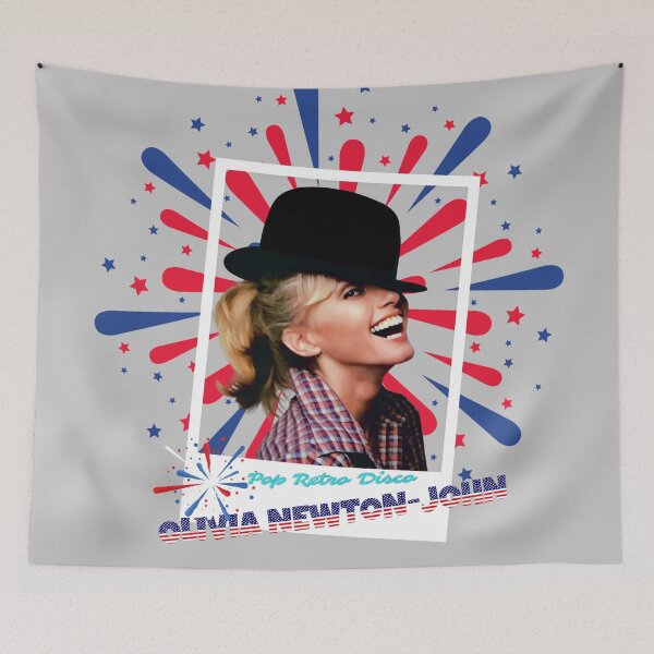 Item preview, Olivia Newton-John - Grease Superstar  Designed by PopRetroDisco designed and sold by popretrodisco.