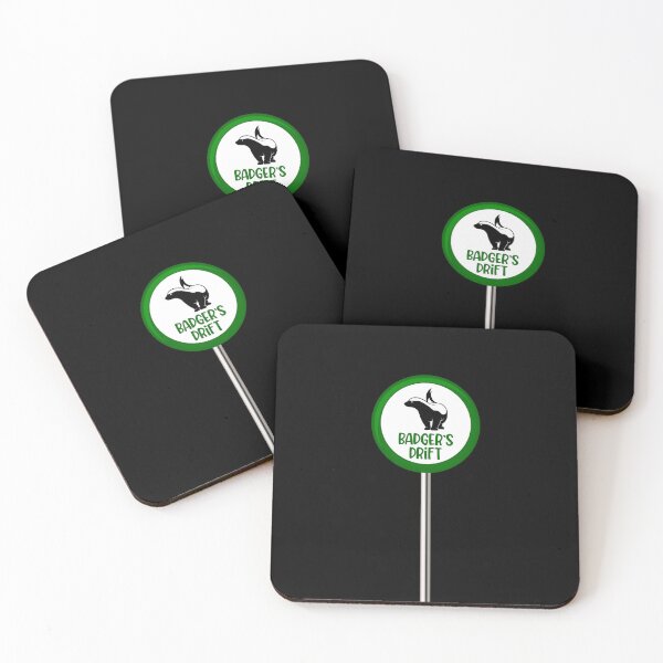Item preview, Green Midsomer Road Sign (on Black) designed and sold by PawsitiveMum3.