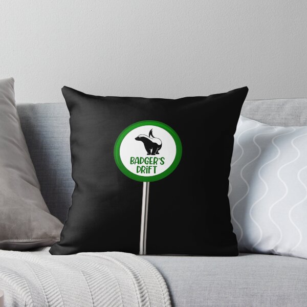 Item preview, Green Midsomer Road Sign (on Black) designed and sold by PawsitiveMum3.