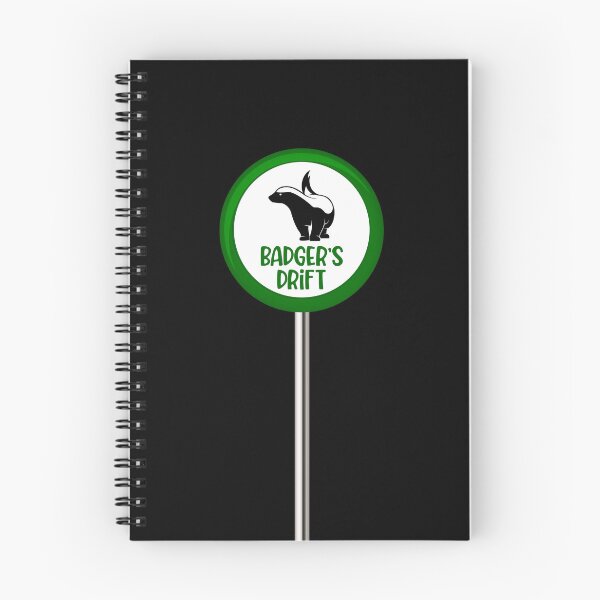 Item preview, Green Midsomer Road Sign (on Black) designed and sold by PawsitiveMum3.