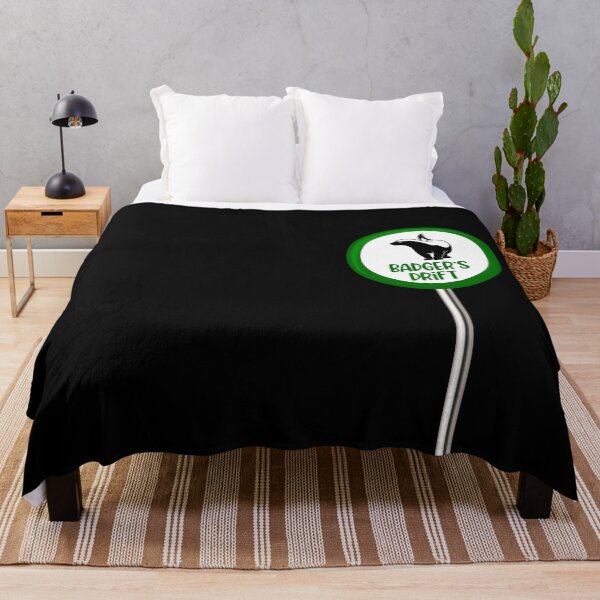 Item preview, Green Midsomer Road Sign (on Black) designed and sold by PawsitiveMum3.