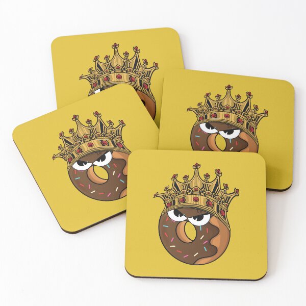 Item preview, Funny donut with a crown designed and sold by Donutlovers.