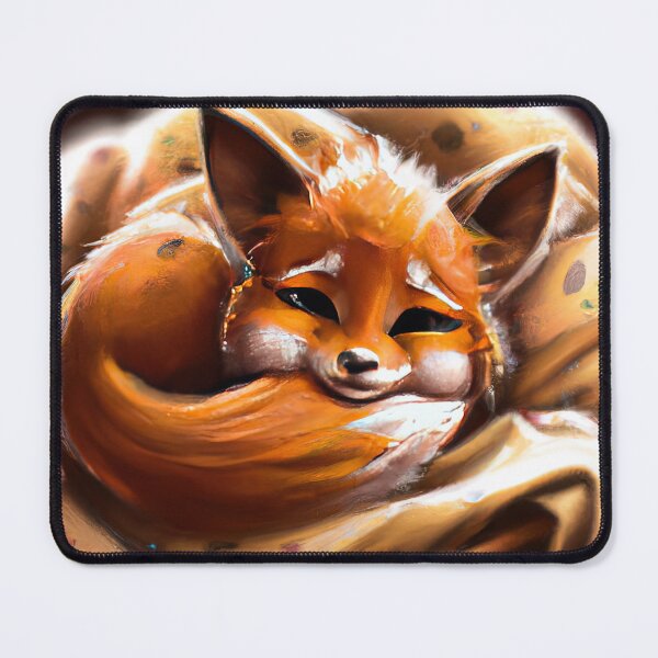 Item preview, Fox hiding under the bed sheets designed and sold by phillipbooth.