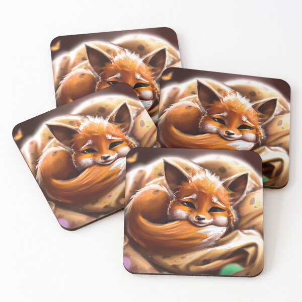 Item preview, Fox hiding under the bed sheets designed and sold by phillipbooth.
