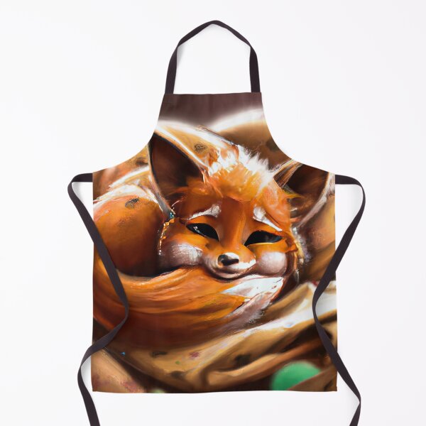 Item preview, Fox hiding under the bed sheets designed and sold by phillipbooth.