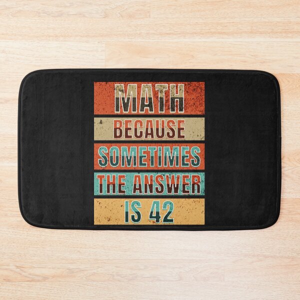 Item preview, MATH IS MY SUPERPOWER designed and sold by R B Chrystal.