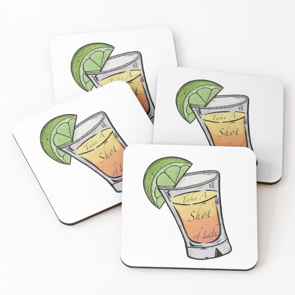 Item preview, Tequila Sunset (Take a Shot of Life)  designed and sold by Inx Artworks.