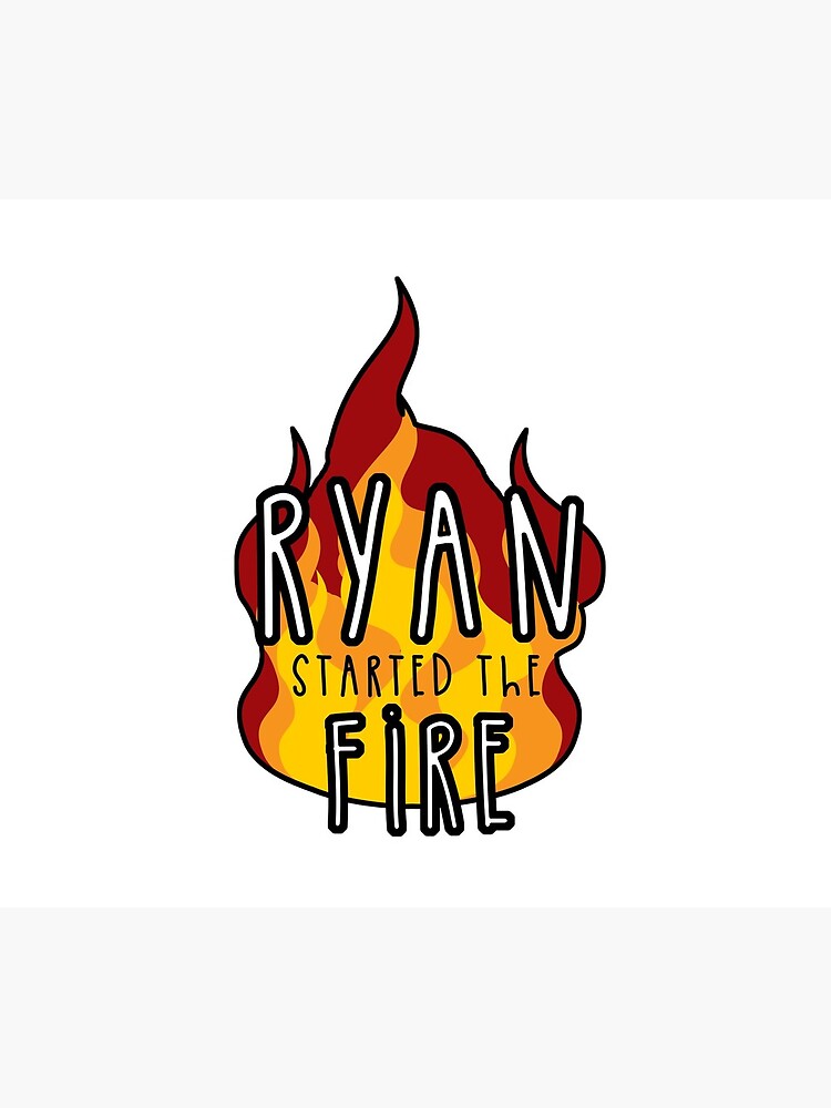 "Ryan Started the Fire" Travel Mug by glovaaaa Redbubble
