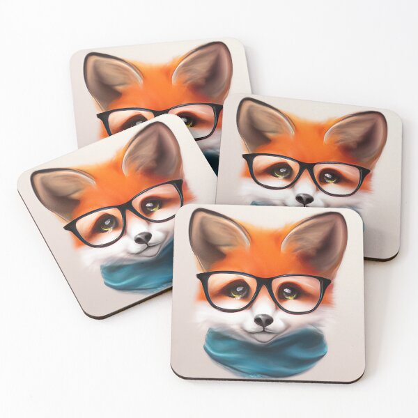 Item preview, Fox with Glasses designed and sold by phillipbooth.