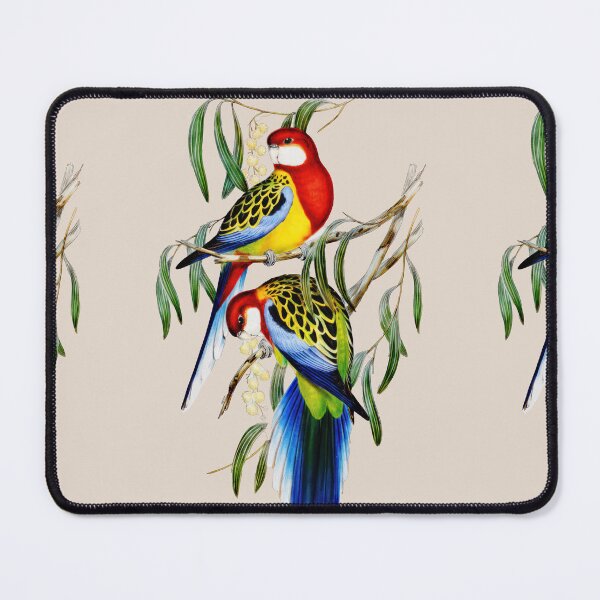 Item preview, Eastern Rosella (Platycertus Eximius) by John Gould designed and sold by wildtribe.