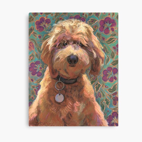 Labradoodle wall outlet art