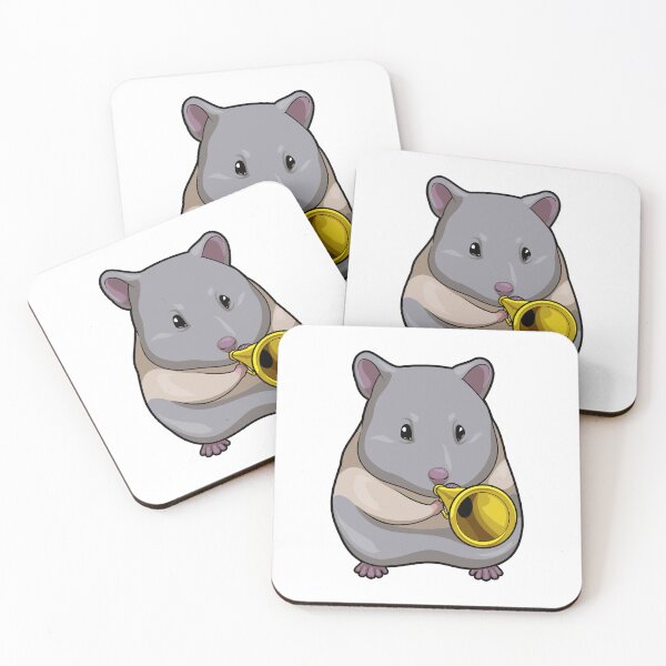Item preview, Hamster Musician Trumpet Music designed and sold by Snabdesign84.