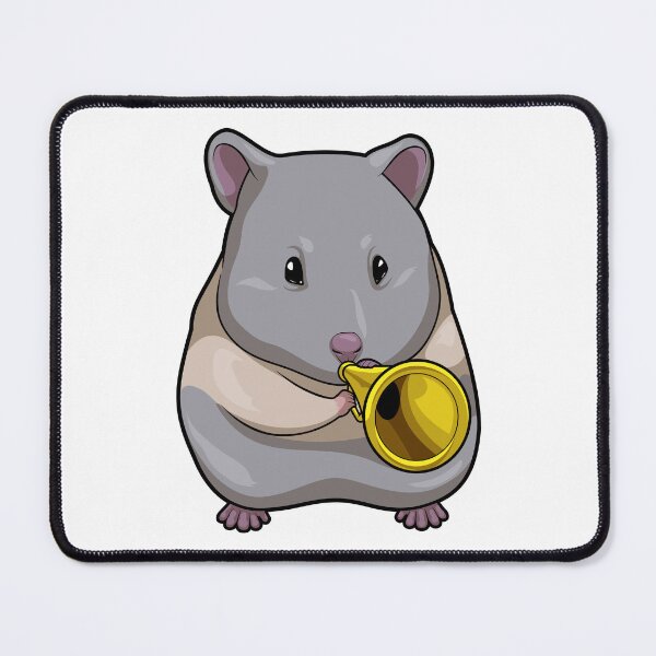Item preview, Hamster Musician Trumpet Music designed and sold by Snabdesign84.