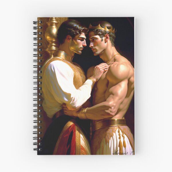 Item preview, Prince With His Lover Gay Fantasy Art designed and sold by GeorgiosT.