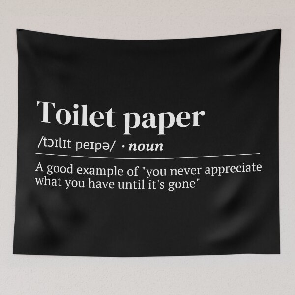Item preview, Toilet Paper Urban Dictionary Funny Meaning designed and sold by SpeakSarcasm.