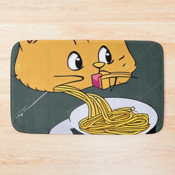 Item preview,  Funny Cat Eating Spaghetti Designs - Spaghetti Cat, Forced Cat Eating Spaghetti, and Cat Eating Spaghetti Meme" designed and sold by sweary12.