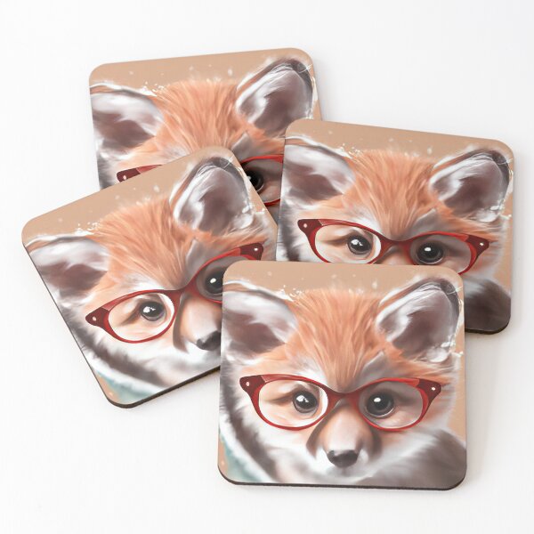 Item preview, Fox with Glasses designed and sold by phillipbooth.
