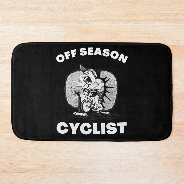 Item preview, Funny spin, funny indoor cycling greyscale design - OFF SEASON CYCLIST (2) designed and sold by TourDePassion.