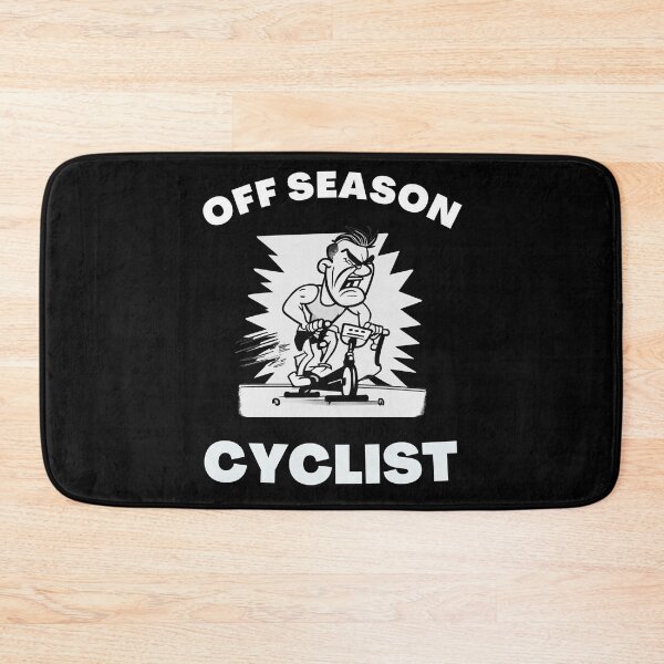 Item preview, Funny spin, funny indoor cycling greyscale design - OFF SEASON CYCLIST (3) designed and sold by TourDePassion.